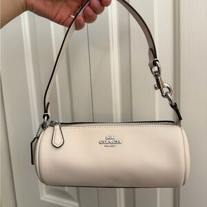 Coach Cream Leather Shoulder Bag